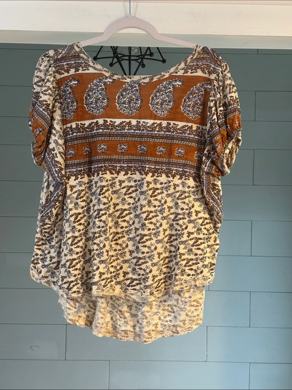Free People Paisley Tee